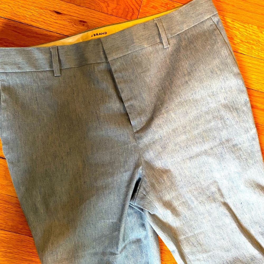 Tailored linen work pants from J brand